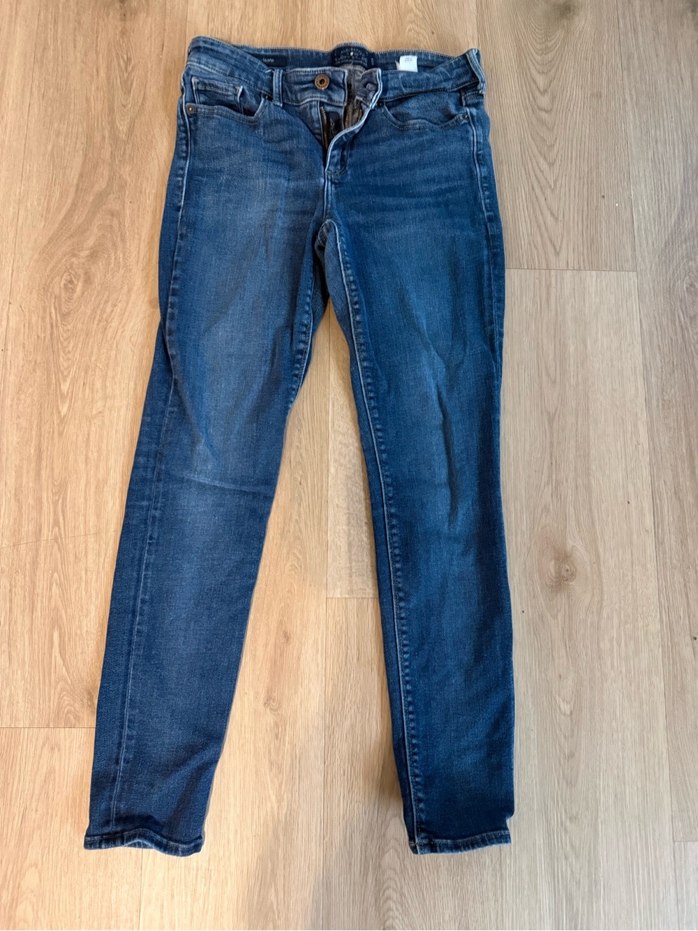 Lucky Brand Women's Dark Blue Skinny Jeans